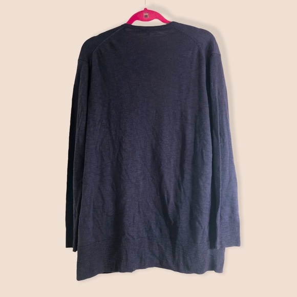 Madewell Open Front Pocketed Slub Cardigan - Picture 5 of 6